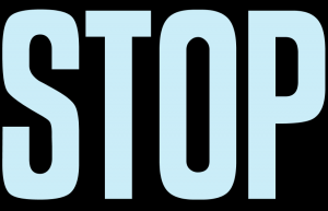 STOP word