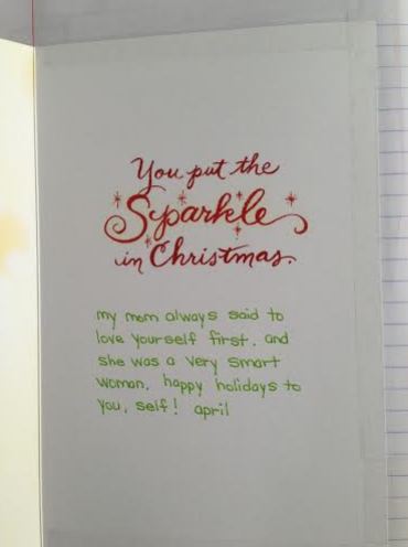 xmas card to self (inside)