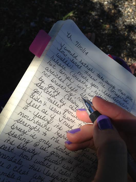 redsun labyrinth journaling