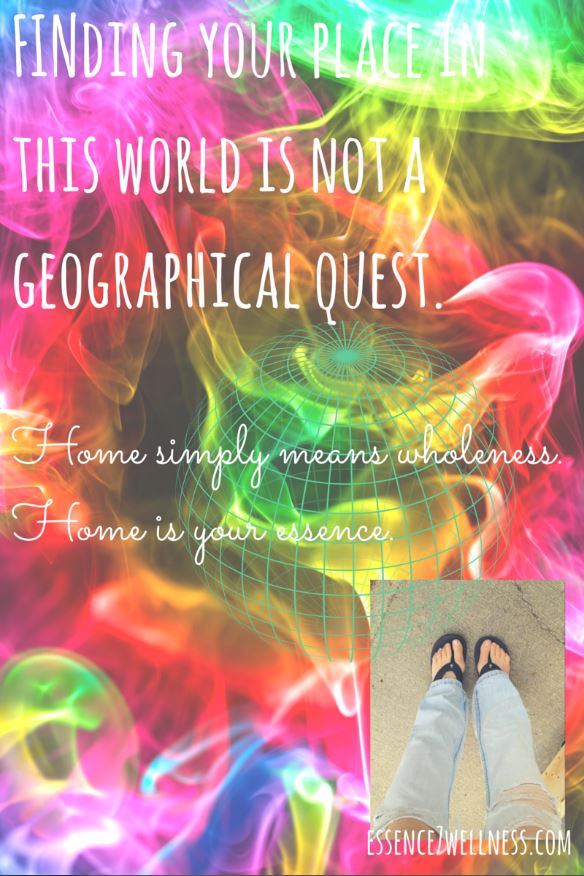 home is your essence.