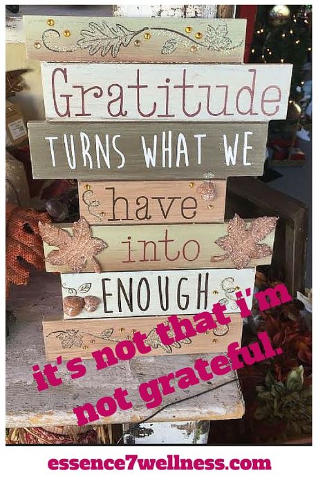 it's not that i'm not grateful.